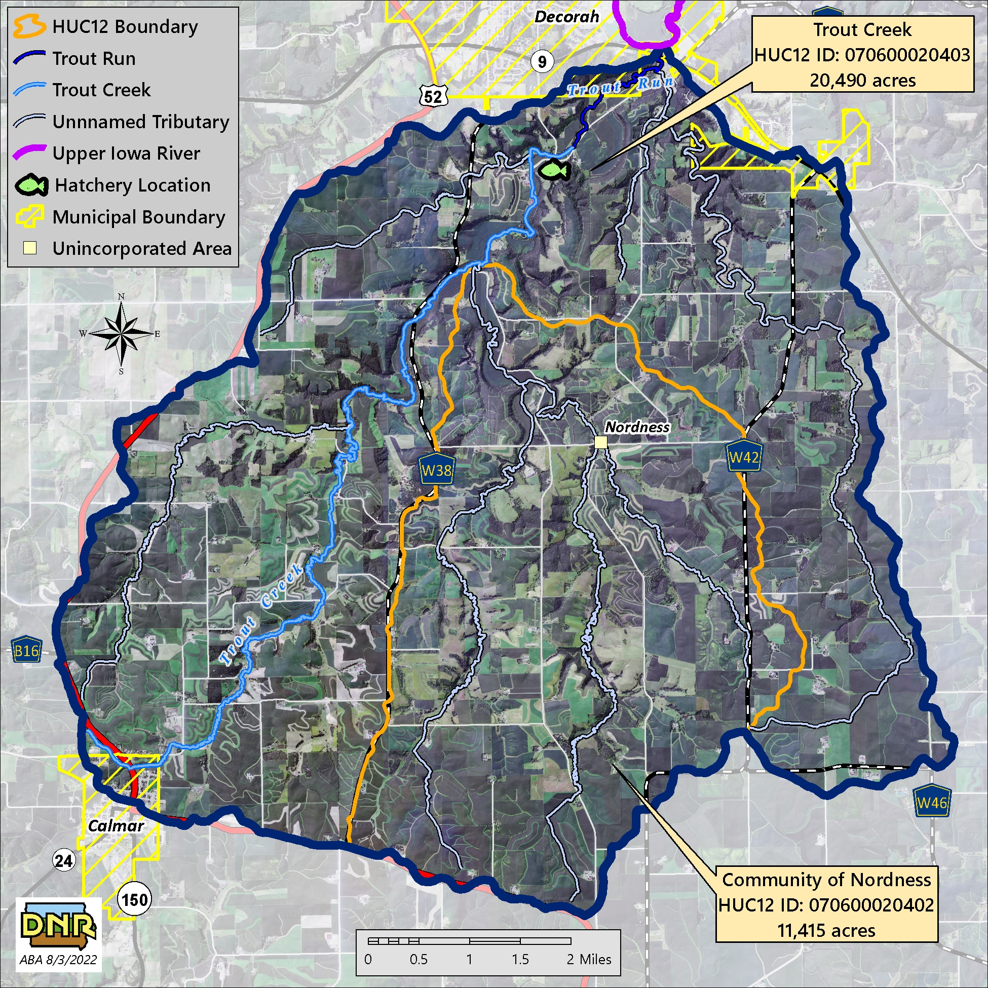 Trout Run-Siewers Springs Watershed Project Area